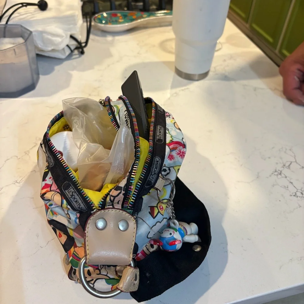 LeSportsac Flower Spring Tokidoki Shoulder Bag - Picture 3 of 4